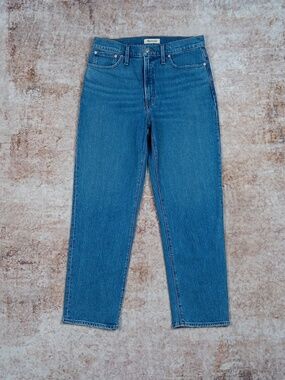 Madewell The Perfect Vintage Straight Jeans Womens Size 30